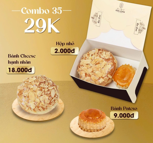 Combo Bánh Ngọt 29k